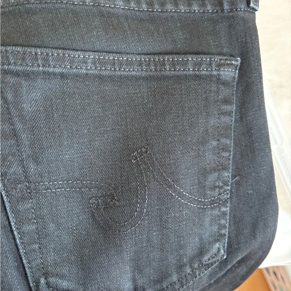 AG jeans Adriano Goldschmied The Matchbox Slim Straight Black Jeans men’s 36